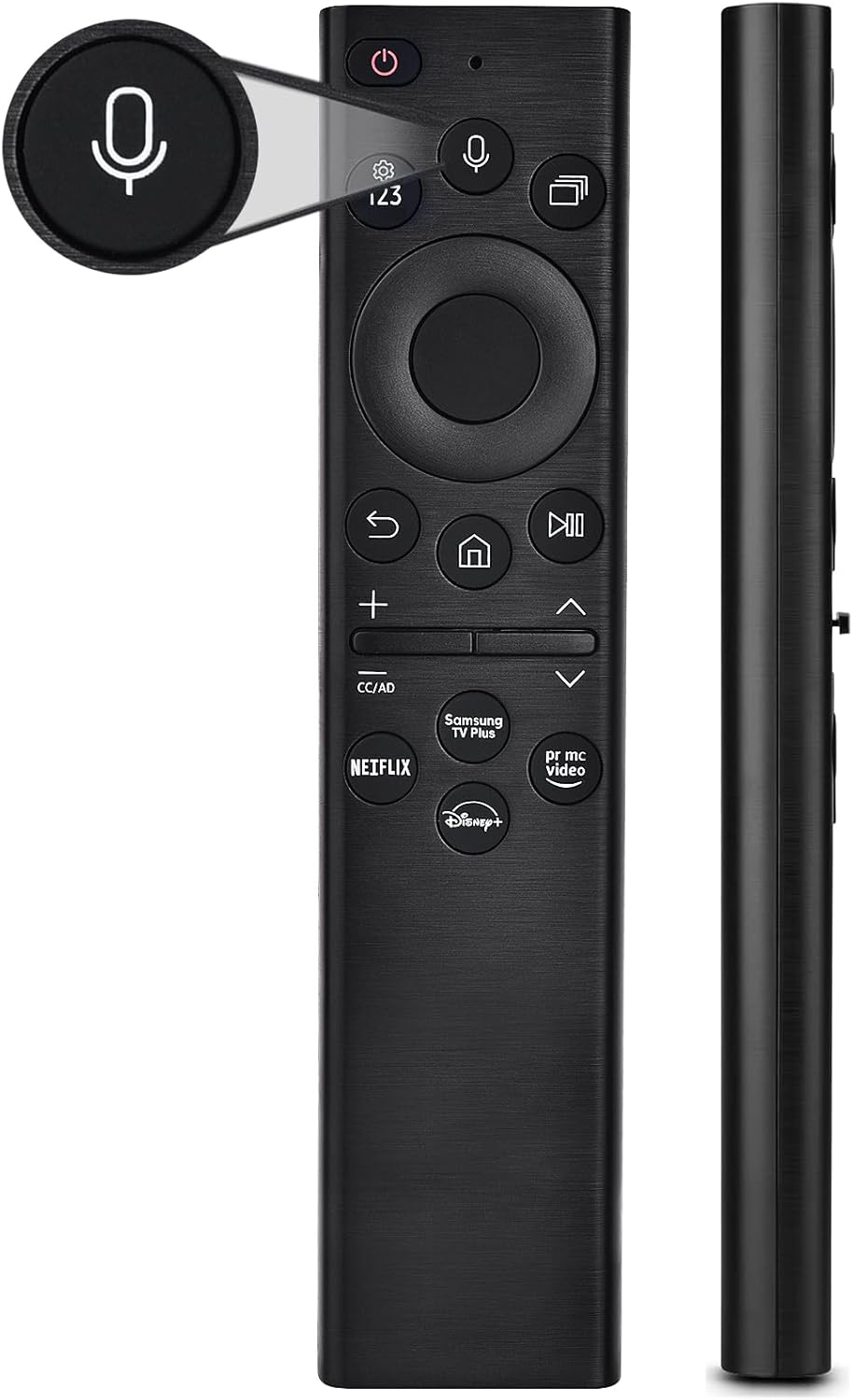 for Samsung Smart TV Remote:Favlov Replacement Voice Control Comptible with BN59-01385A,for All 2018-2025 Frame QLED LED LCD 8K 4K TVs,with 4 Shortcuts,1 Year WARRANTY(BN59-01385A)