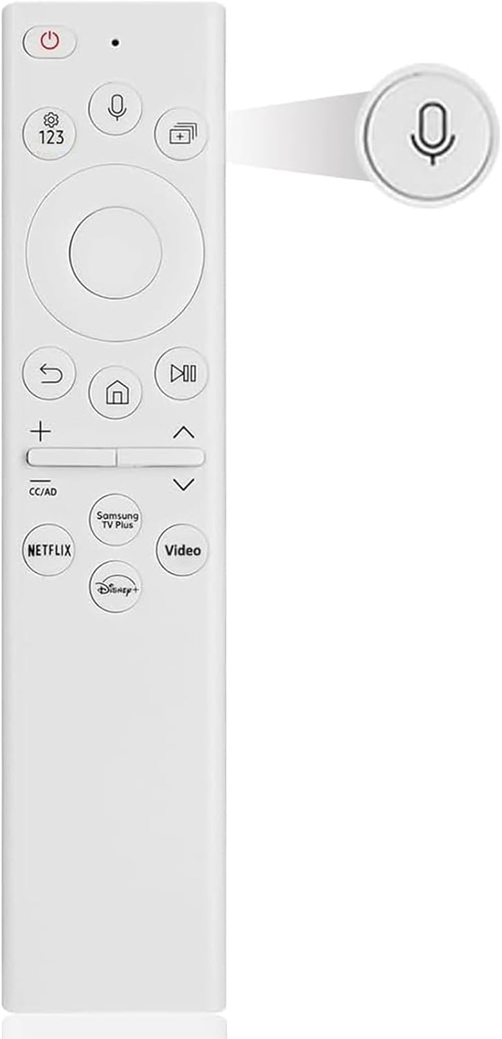 for Samsung The Frame TV Voice Remote Control,Replacement for All 2018-2025 Samsung Smart Crystal/UHD/QLED/QLED/ 4K 8K Smart TVs,BN59-01391A,BN59-01385A,No Solarcell 1 Year Warranty.