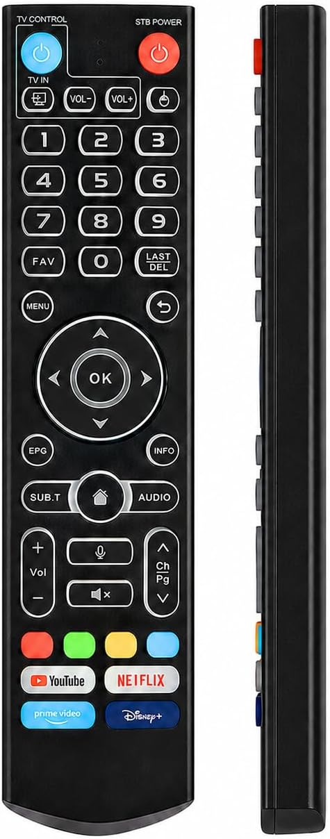for vSeeBox V3 Pro Replacement Voice Remote Control,Compatible with vseebox V5 Pro V3 Plus/V3 Pro/V2 Pro/V1 Max/Elite/Max ﻿