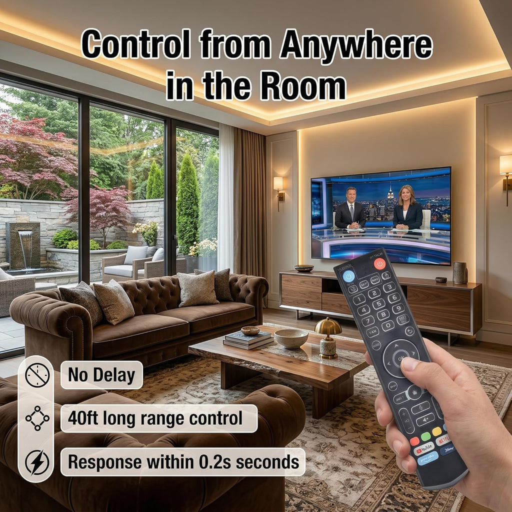 for vSeeBox V3 Pro Replacement Voice Remote Control,Compatible with vseebox V5 Pro V3 Plus/V3 Pro/V2 Pro/V1 Max/Elite/Max ﻿