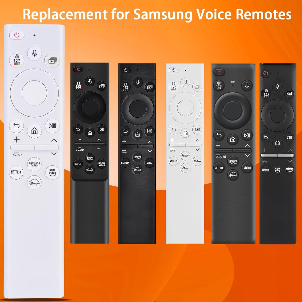 for Samsung The Frame TV Voice Remote Control,Replacement for All 2018-2025 Samsung Smart Crystal/UHD/QLED/QLED/ 4K 8K Smart TVs,BN59-01391A,BN59-01385A,No Solarcell 1 Year Warranty.