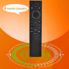 for Samsung Smart TV Remote:Favlov Replacement Voice Control Comptible with BN59-01385A,for All 2018-2025 Frame QLED LED LCD 8K 4K TVs,with 4 Shortcuts,1 Year WARRANTY(BN59-01385A)