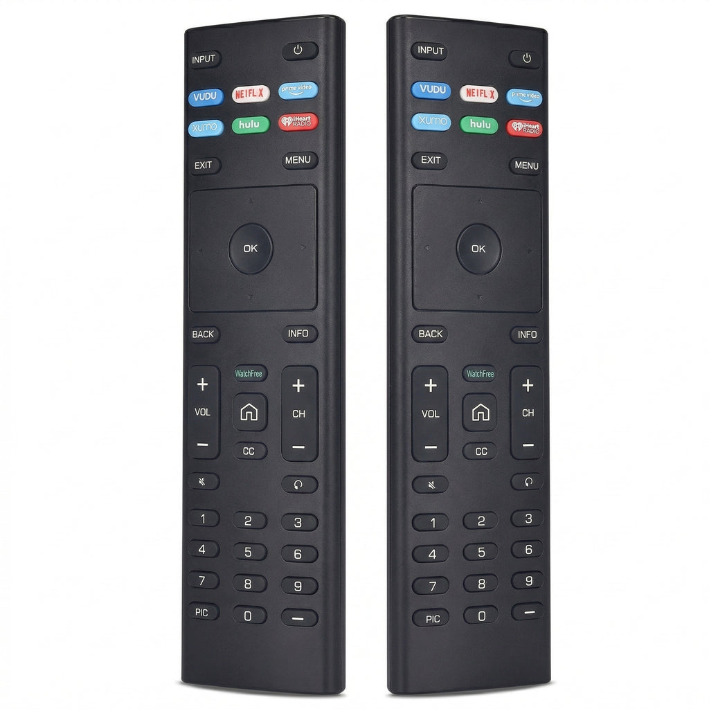 for VIZIO Smart TV Remote,Compatible with VIZO Universal Remote Control Replacement XRT136【Pack of 2】